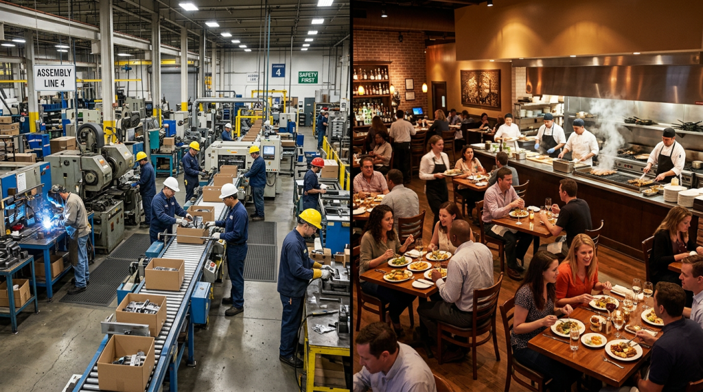 重新檢視製造業與服務業的定位與發展策略